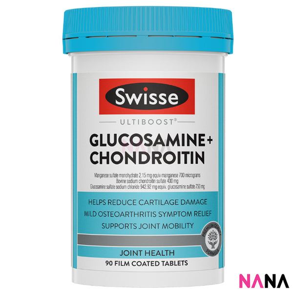 Swisse Ultiboost Glucosamine + Chondroitin 90 Tablets